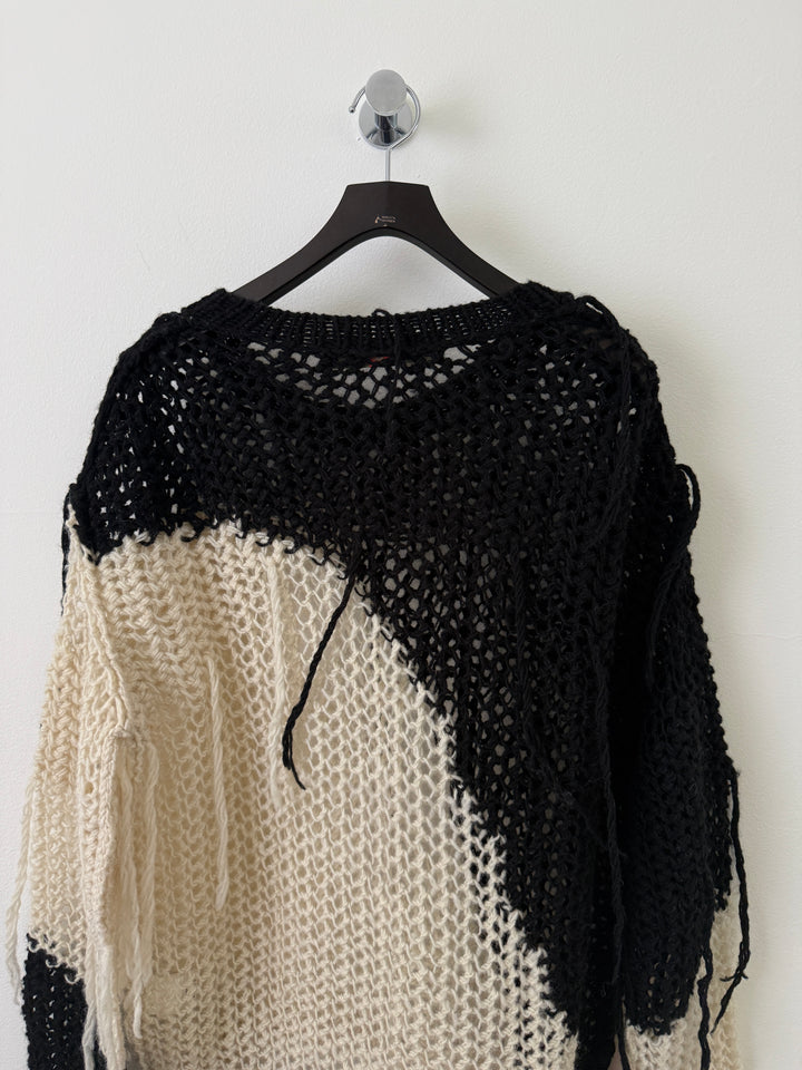 Ono Yukinori Distressed Knitted Sweater