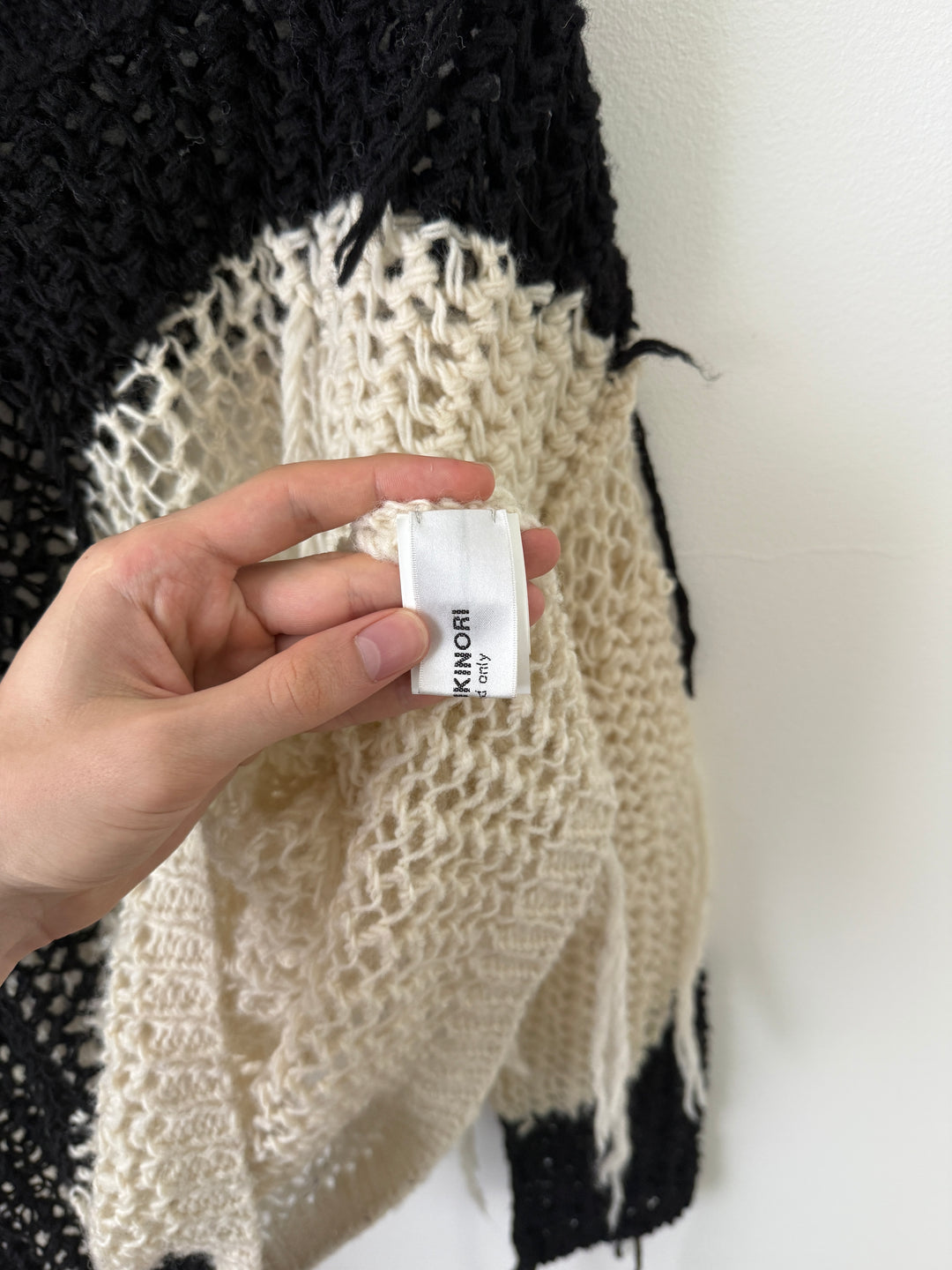 Ono Yukinori Distressed Knitted Sweater