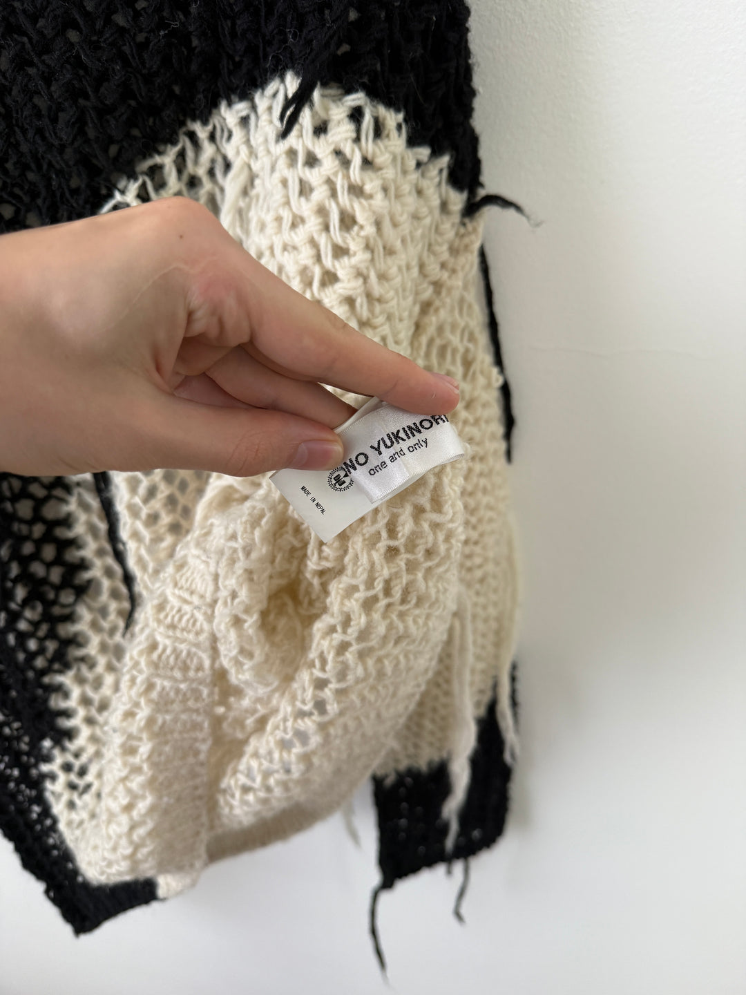 Ono Yukinori Distressed Knitted Sweater