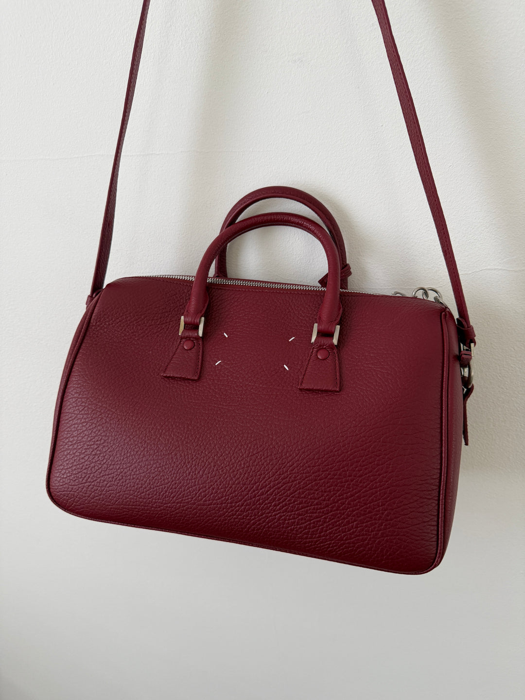 2017 Leather Top Handle Bag