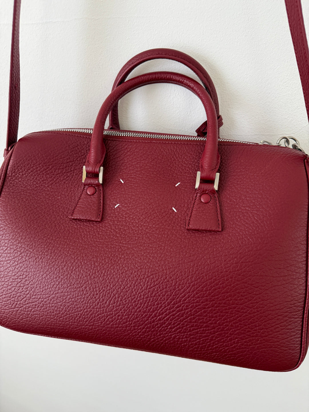 2017 Leather Top Handle Bag