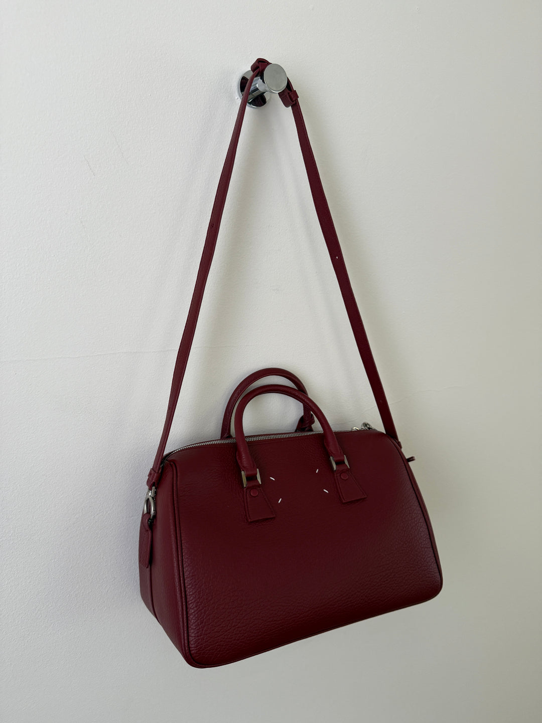 2017 Leather Top Handle Bag