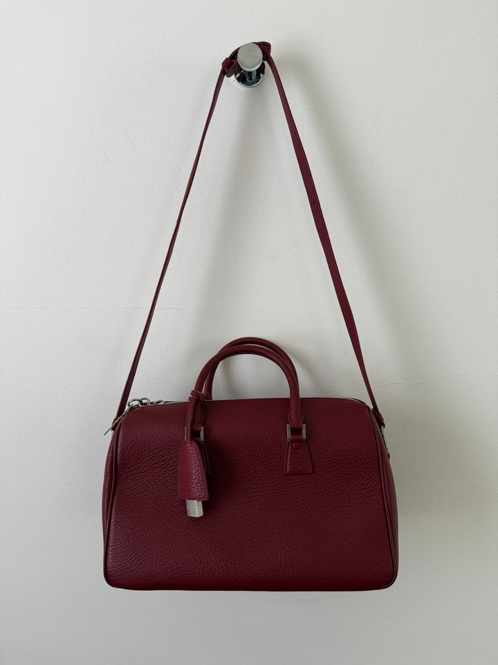 2017 Leather Top Handle Bag