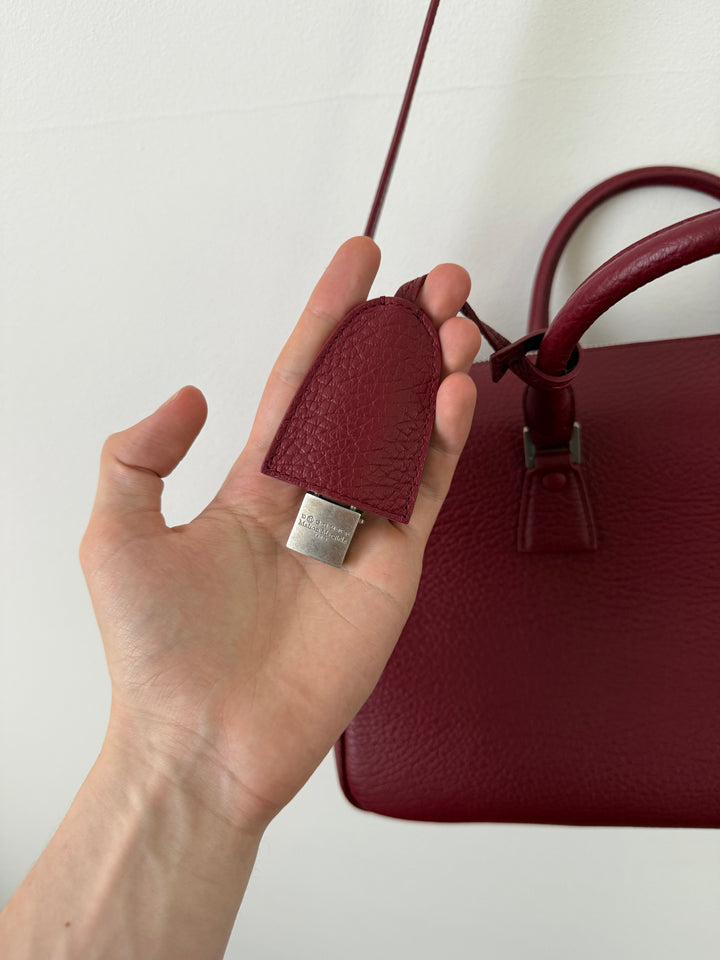 2017 Leather Top Handle Bag