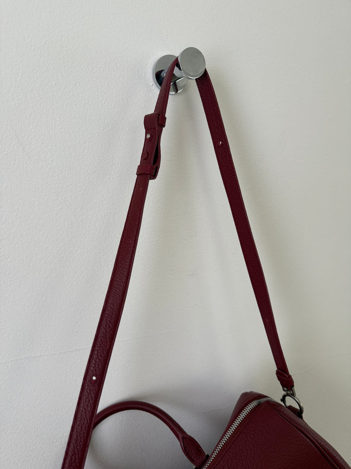 2017 Leather Top Handle Bag