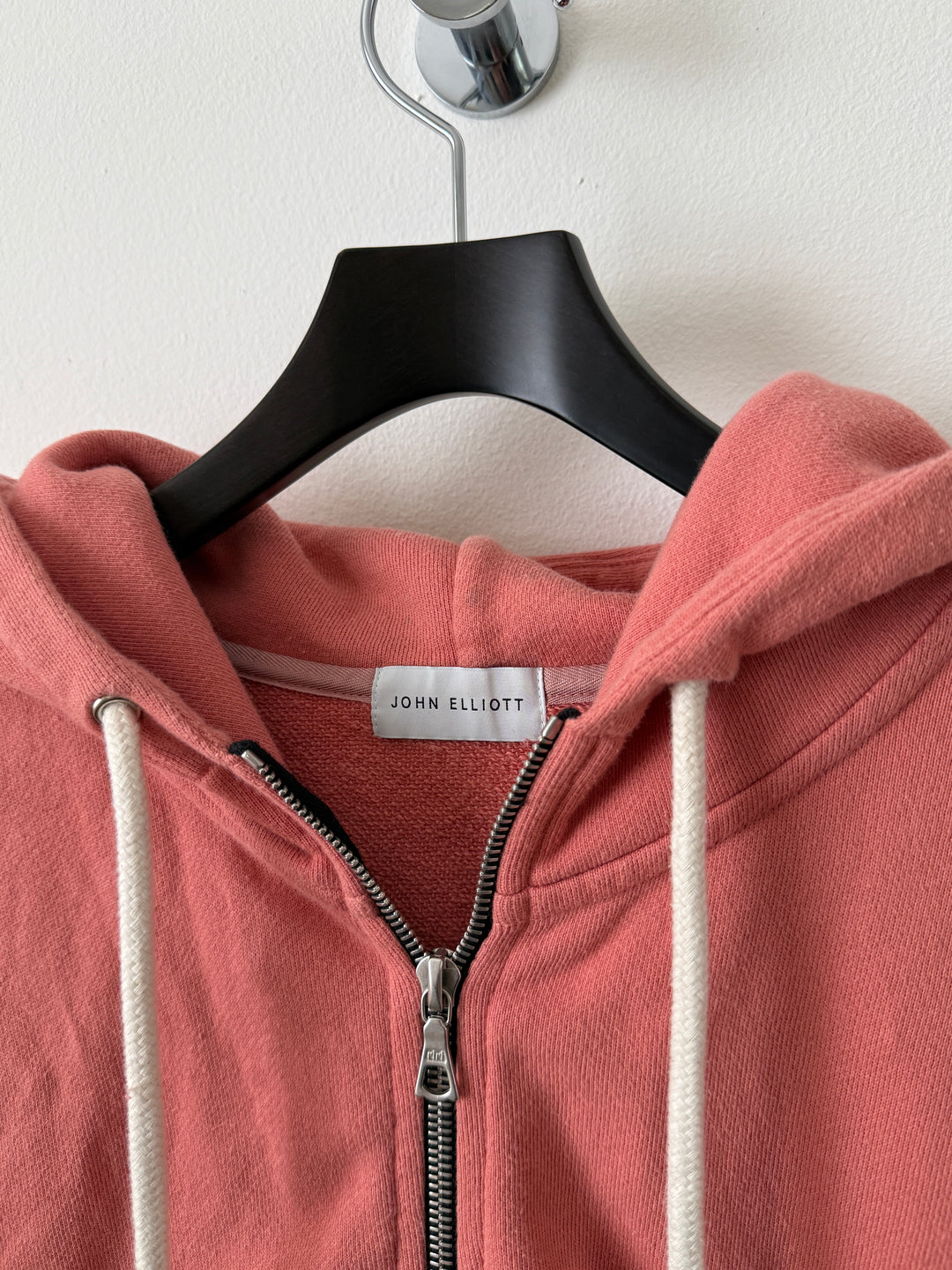 Soft Pink Zip Up Hoodie