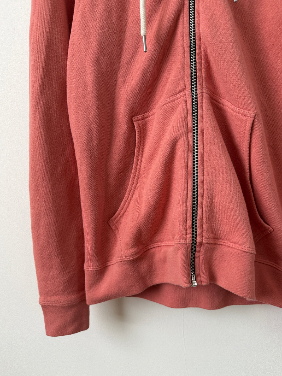 Soft Pink Zip Up Hoodie