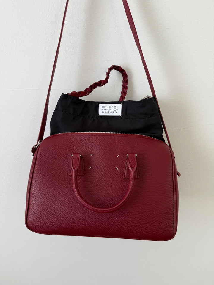 2017 Leather Top Handle Bag