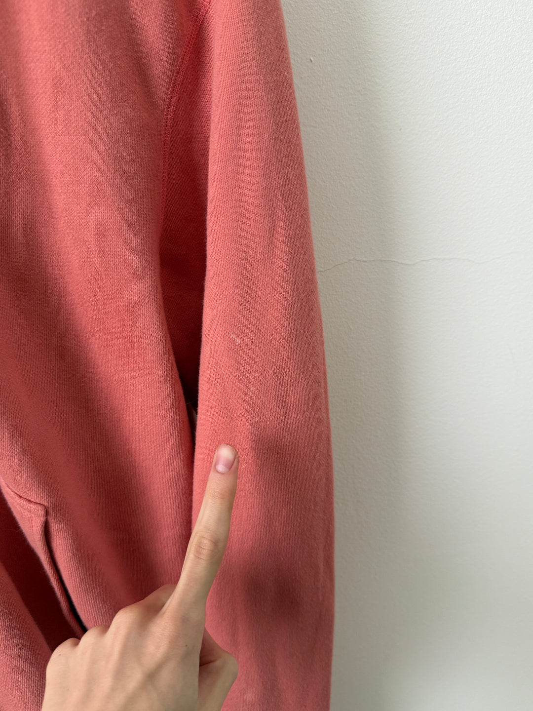 Soft Pink Zip Up Hoodie
