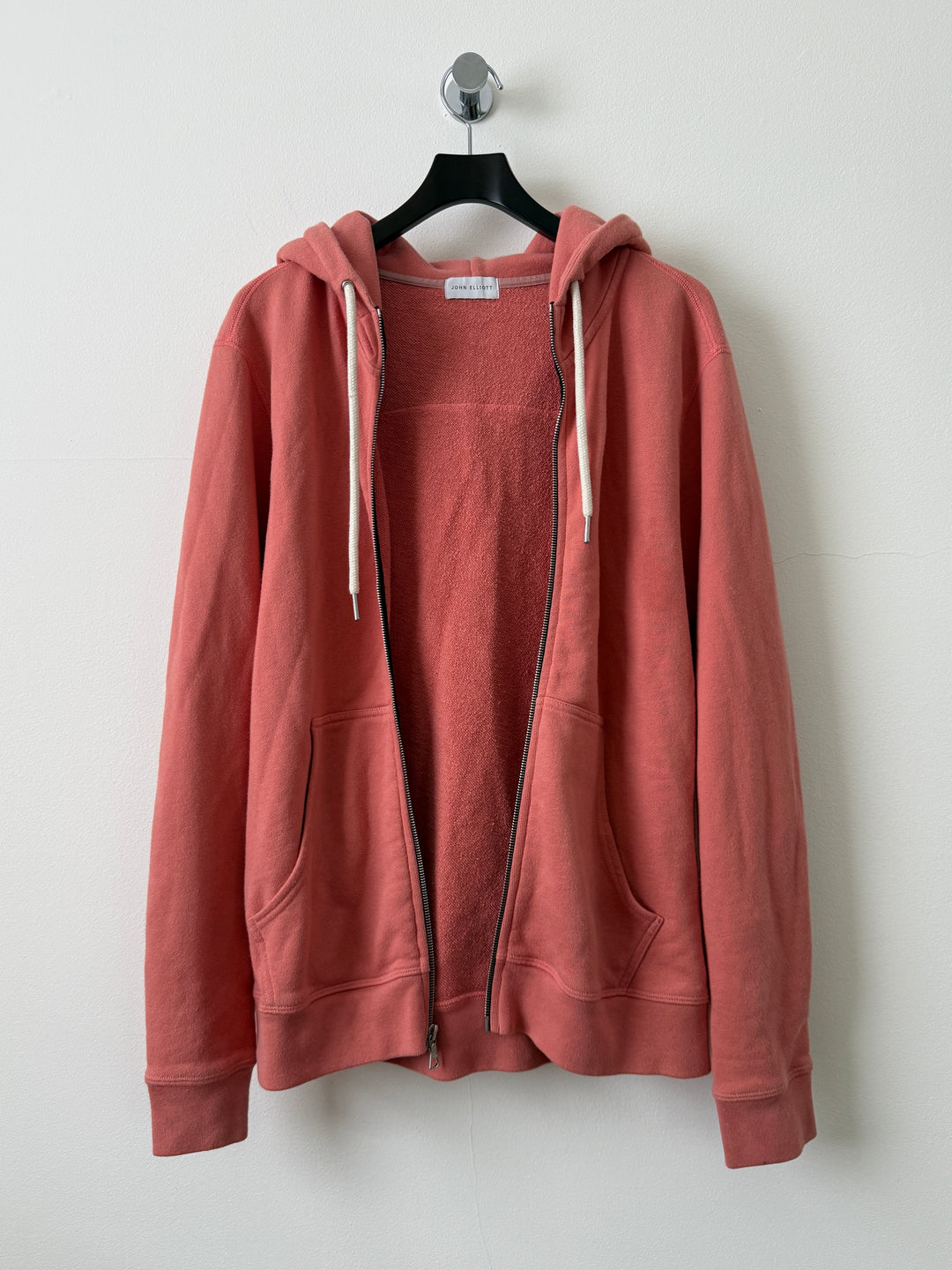 Soft Pink Zip Up Hoodie