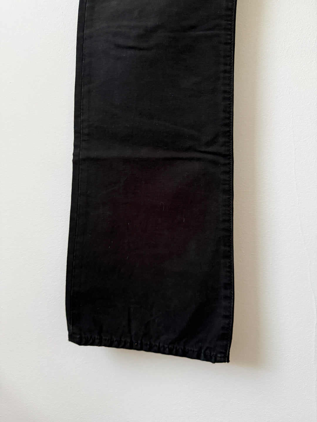 Faded Black Caribou Bootcut Jeans