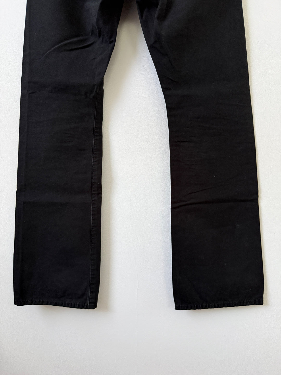 Faded Black Caribou Bootcut Jeans