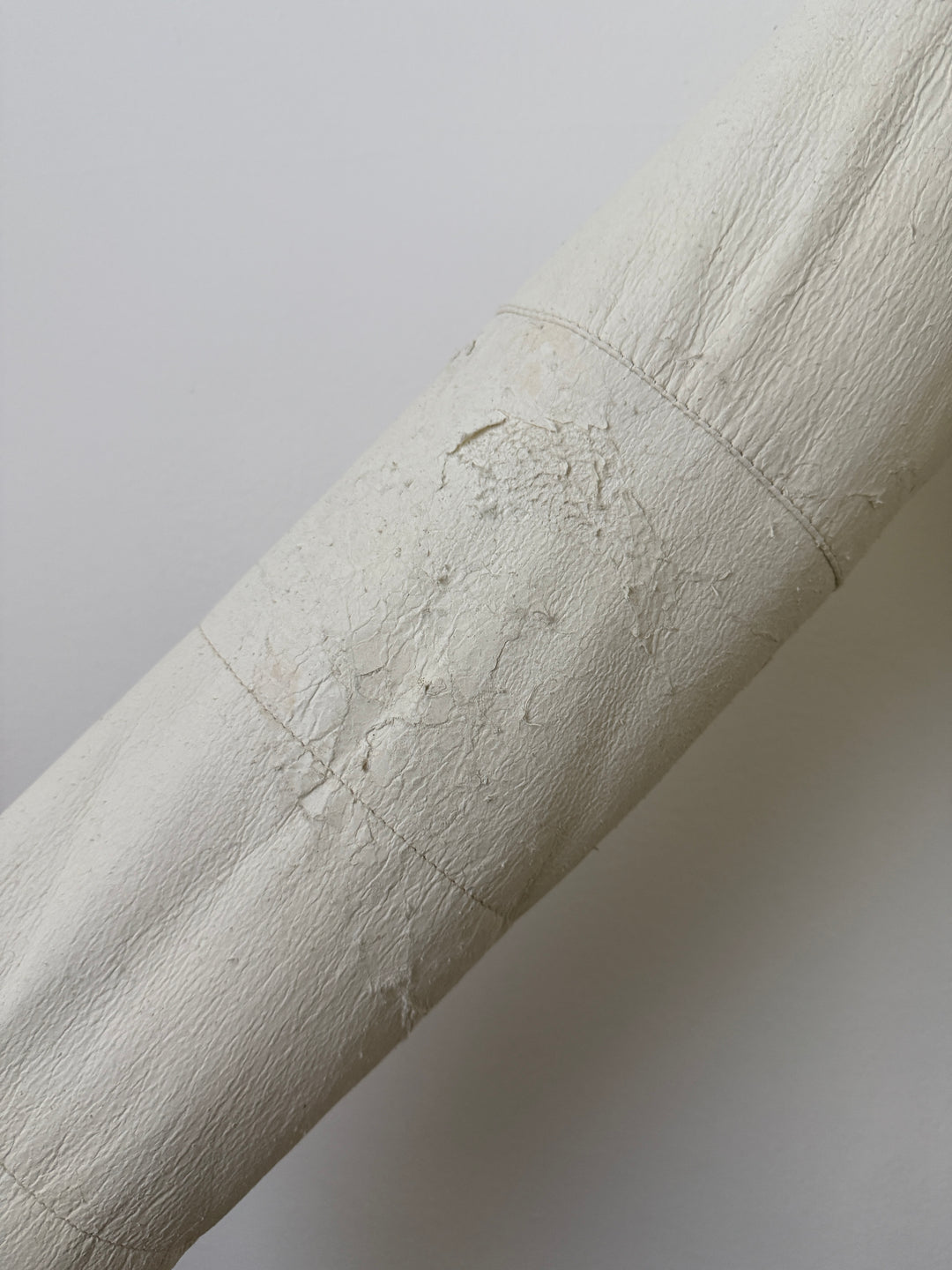 White Leather Puffer Jacket
