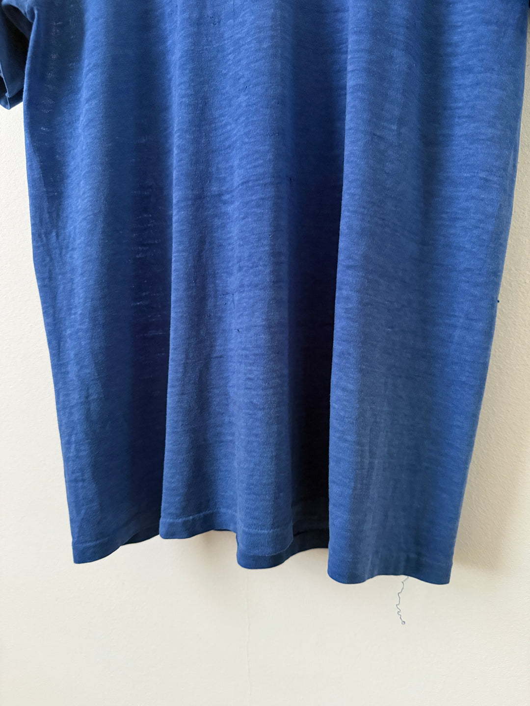Blue Vintage Adidas Logo Tee