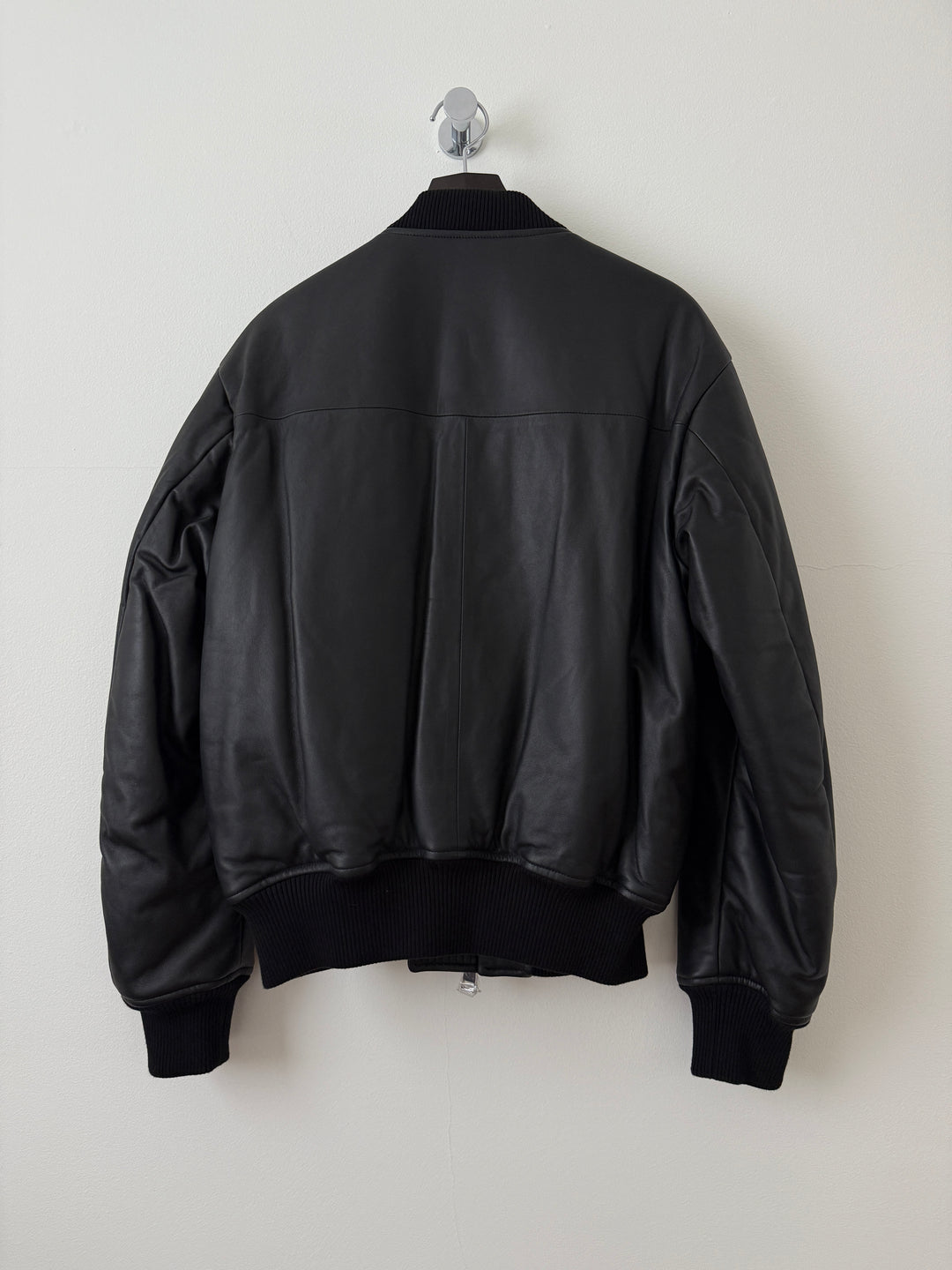 Pre Spring 2020 Lamb Leather Bomber Jacket