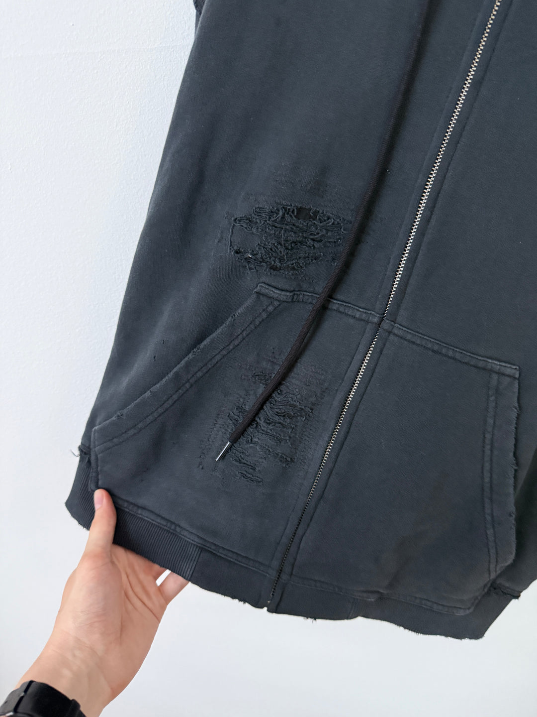 MM6 Distressed Hoodie