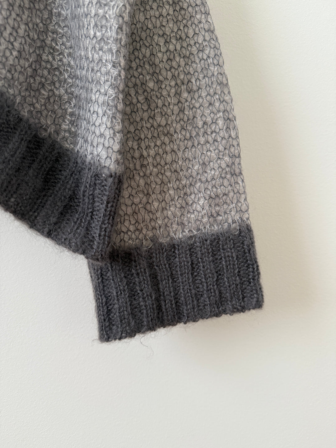 Scoop Neck Loose Gauge Sweater