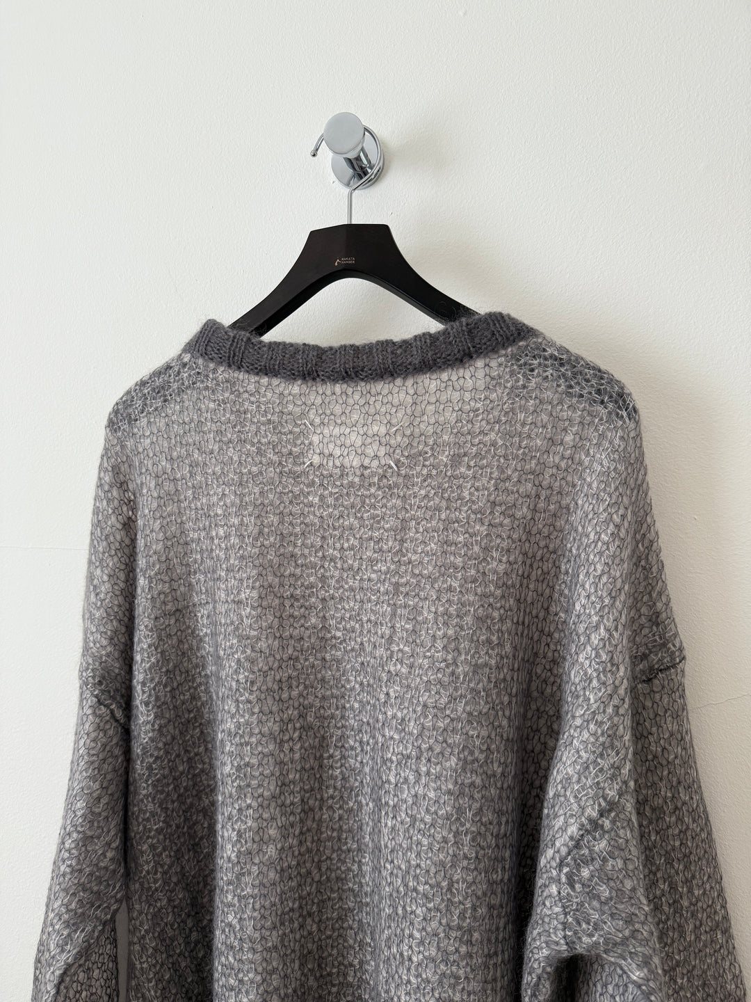 Scoop Neck Loose Gauge Sweater