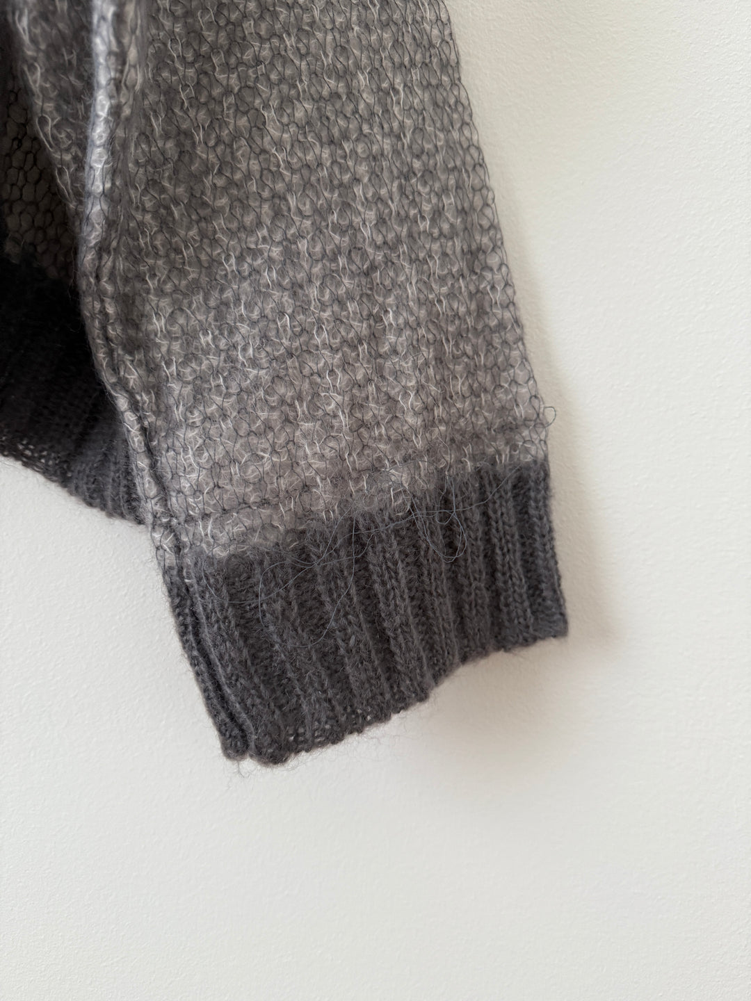 Scoop Neck Loose Gauge Sweater