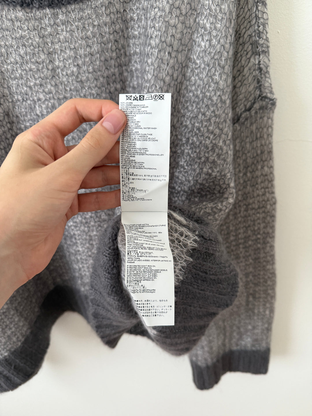 Scoop Neck Loose Gauge Sweater