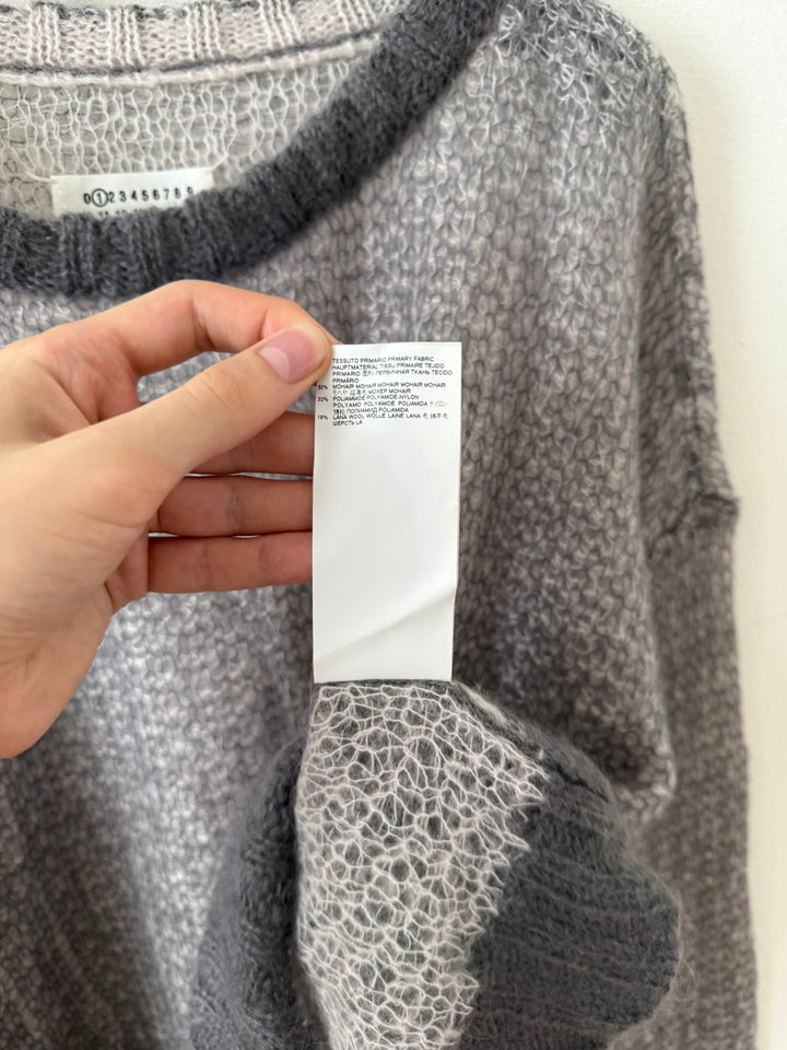 Scoop Neck Loose Gauge Sweater