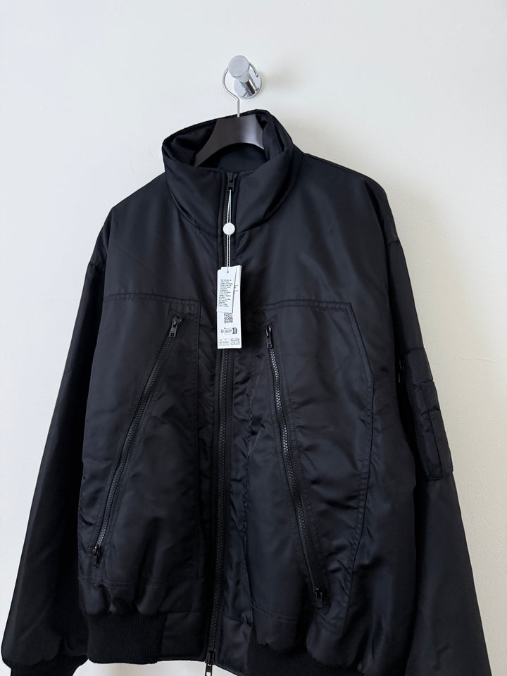 MM6 Nylon Zip Bomber Jacket