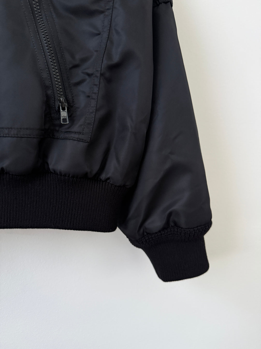 MM6 Nylon Zip Bomber Jacket