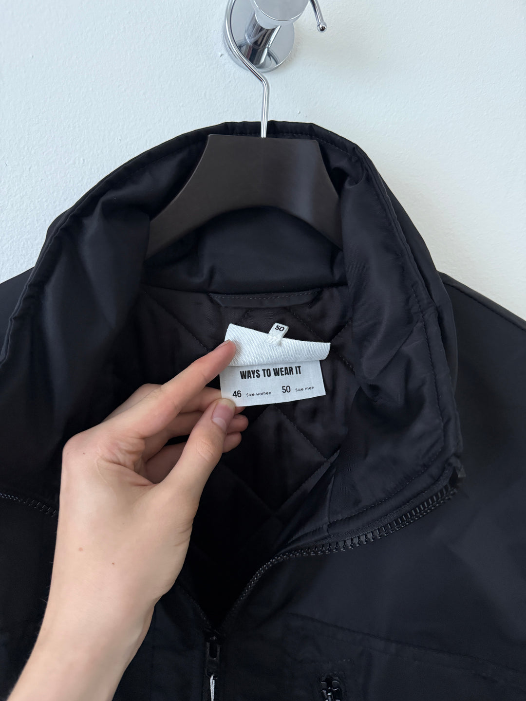 MM6 Nylon Zip Bomber Jacket