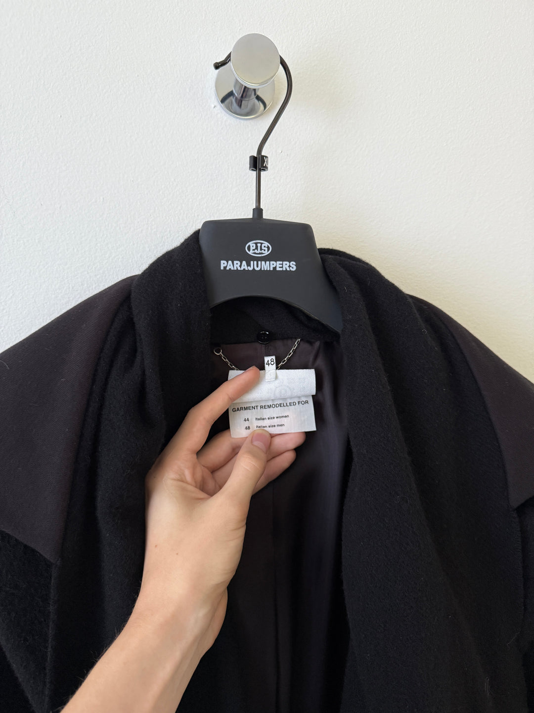 MM6 Wool-Blend Hooded Overcoat w/Scarf