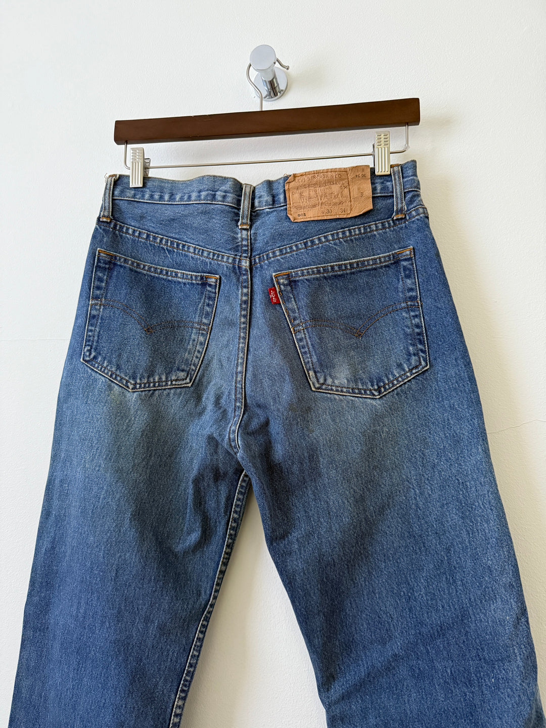 Vintage 501 Big E Denim