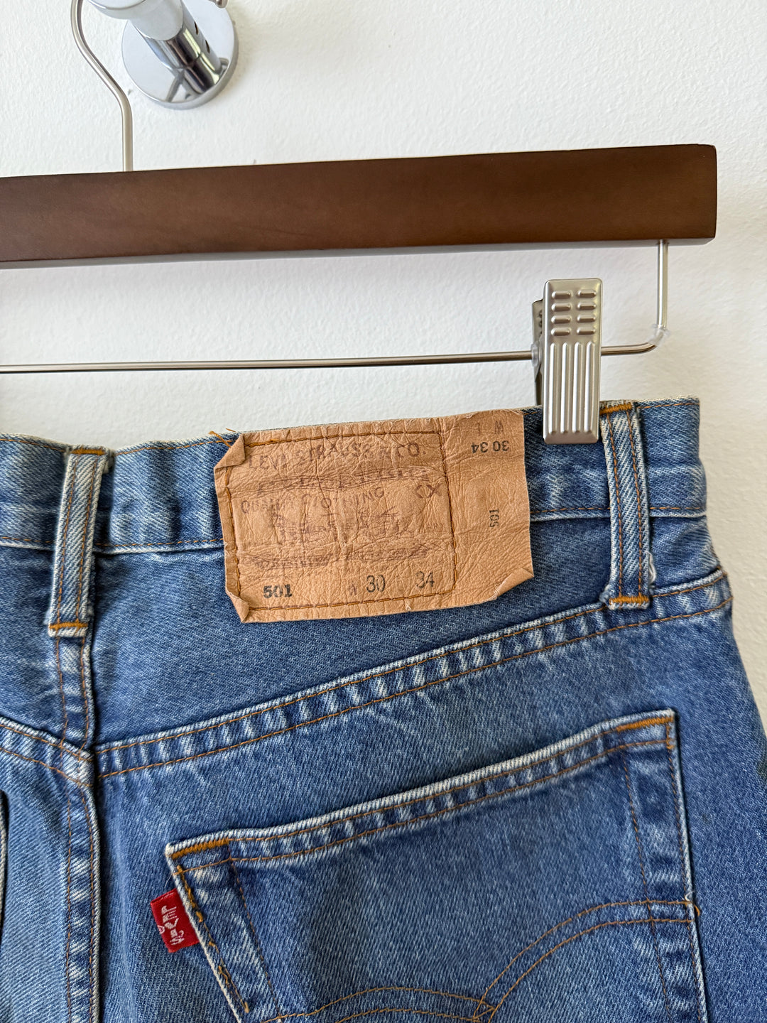 Vintage 501 Big E Denim