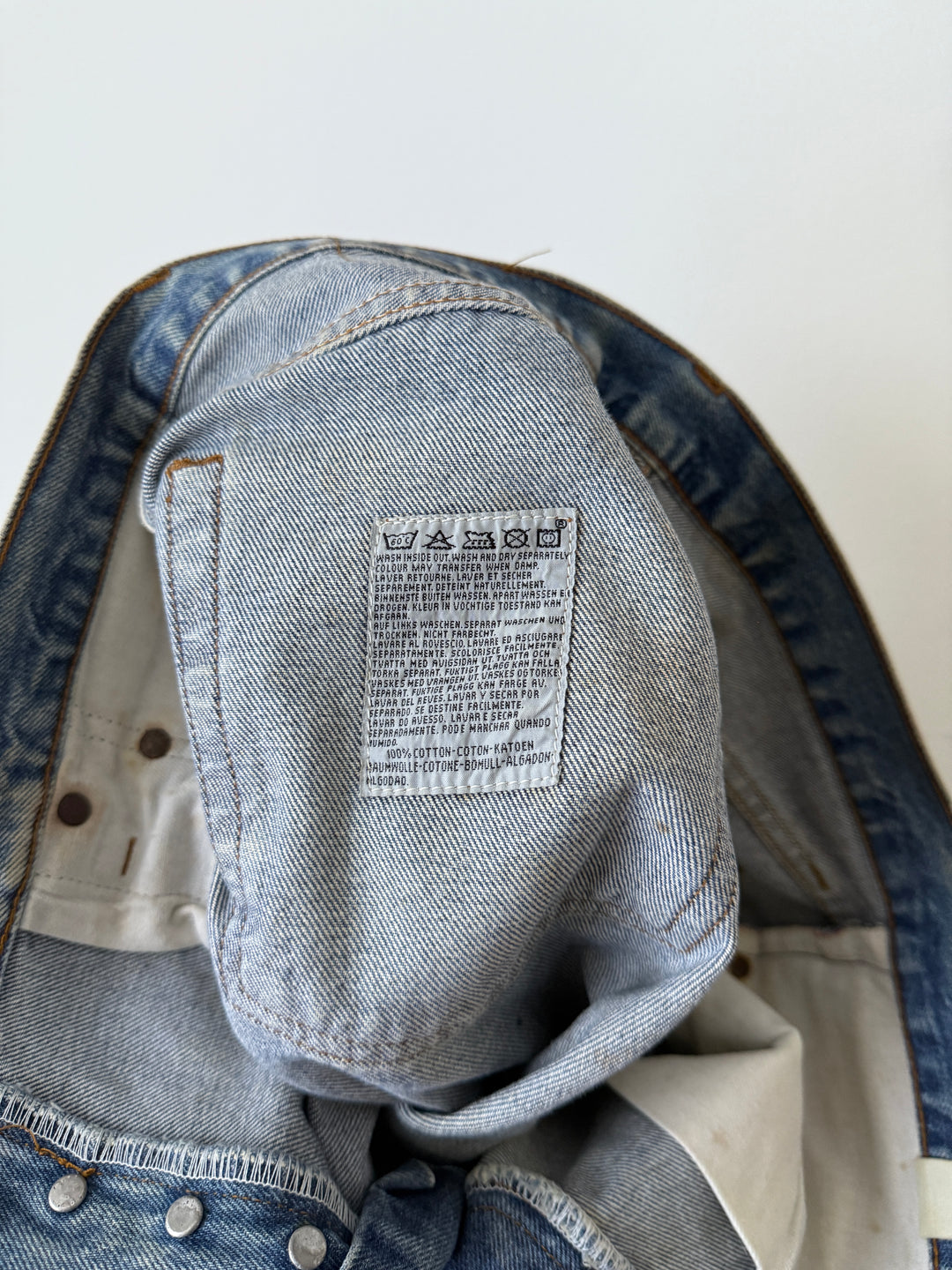 Vintage 501 Big E Denim