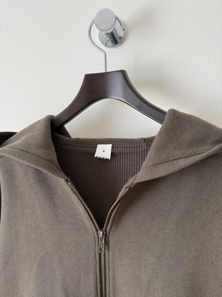 Cozy Zip Up Thermal Hoodie