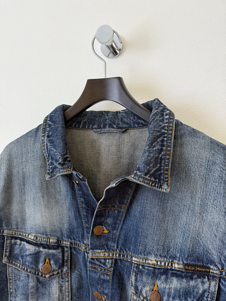 Faded Denim Jean Jacket