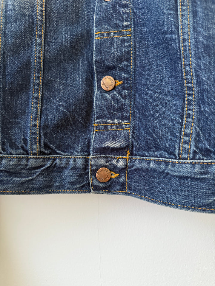 Faded Denim Jean Jacket