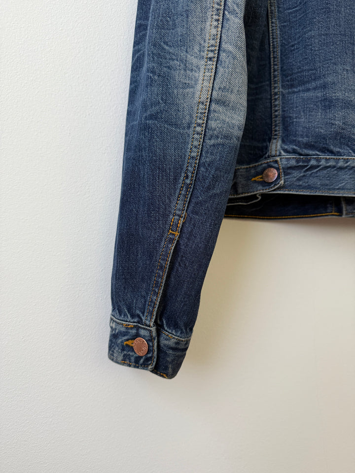 Faded Denim Jean Jacket