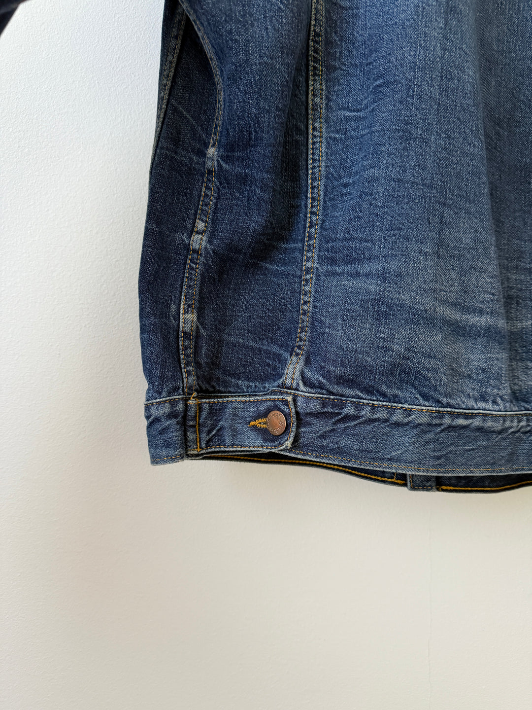 Faded Denim Jean Jacket