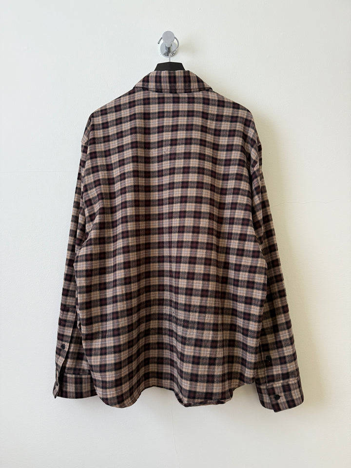 Ross Check Flannel in Cashmere & Cotton