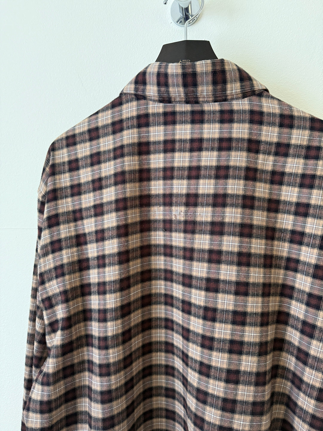 Ross Check Flannel in Cashmere & Cotton