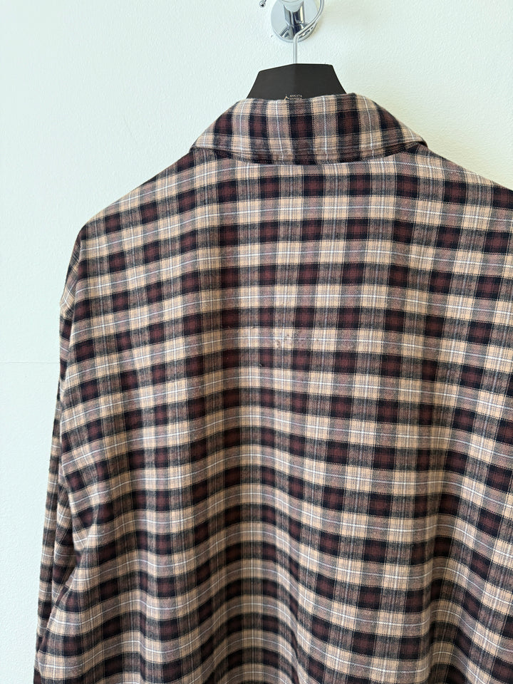 Ross Check Flannel in Cashmere & Cotton