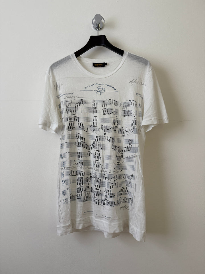 Piano Sheet Music Tee