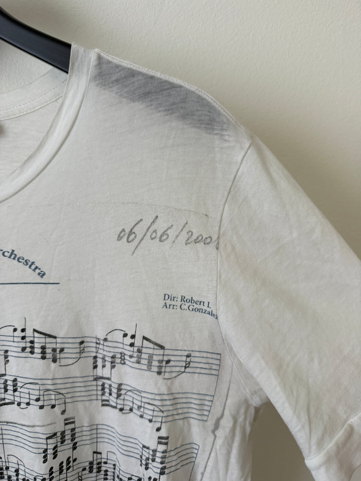 Piano Sheet Music Tee