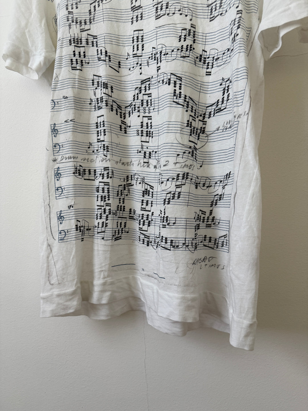 Piano Sheet Music Tee