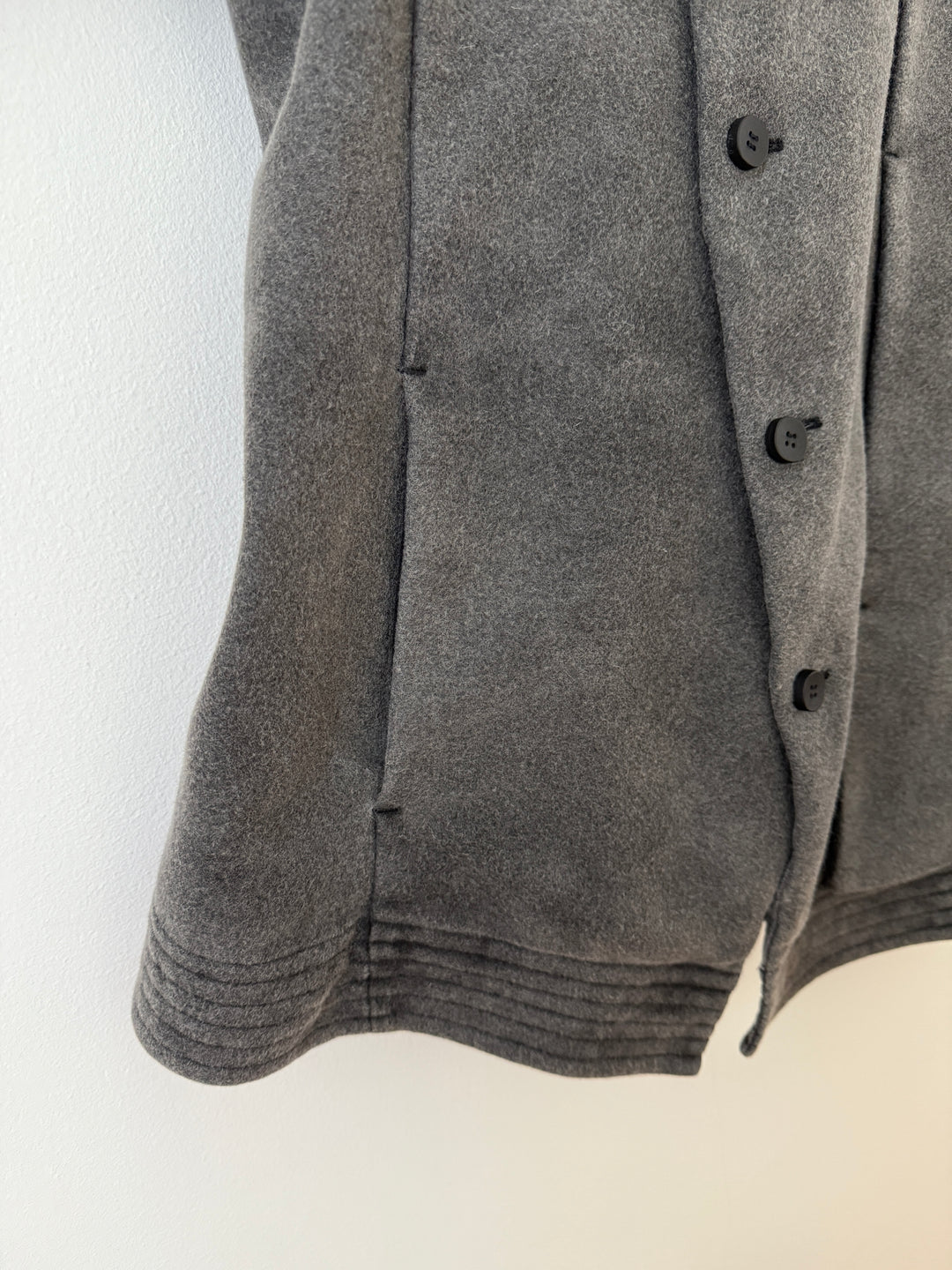Wool Asymmetrical Peacoat