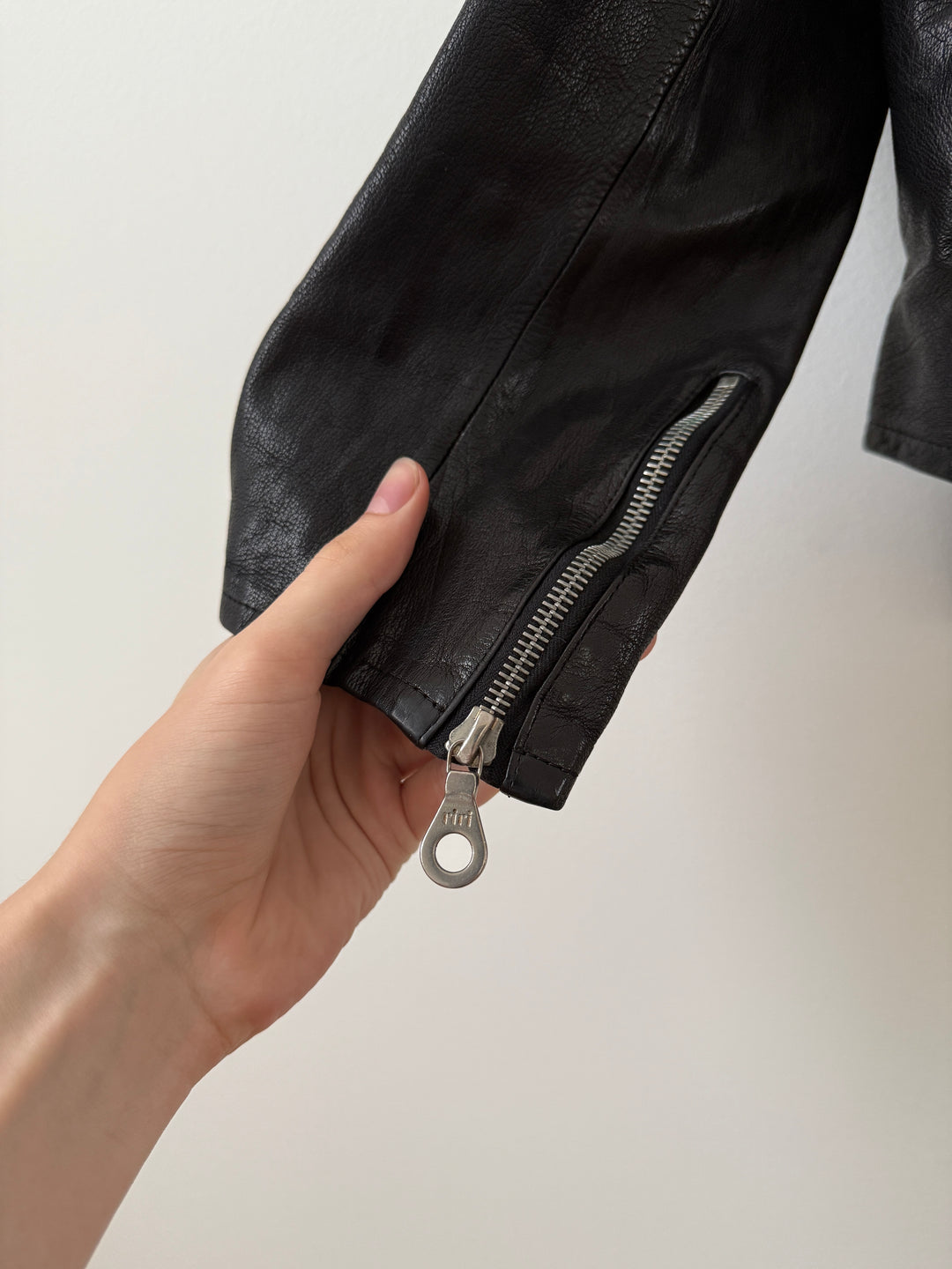 Water Buffalo Leather Moto Jacket