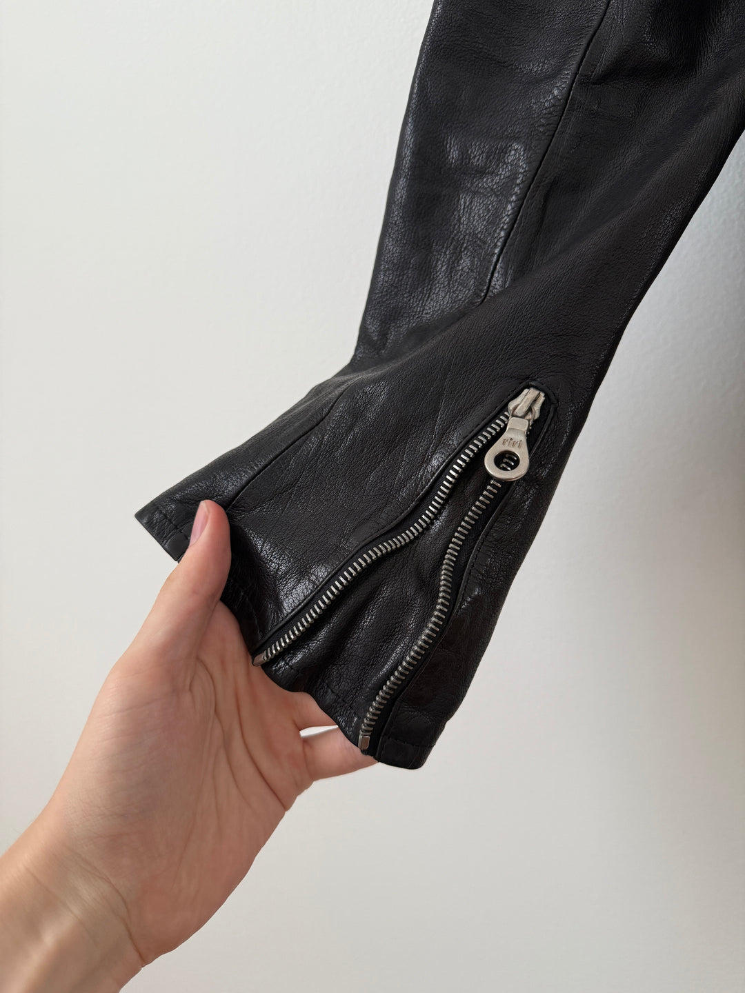 Water Buffalo Leather Moto Jacket