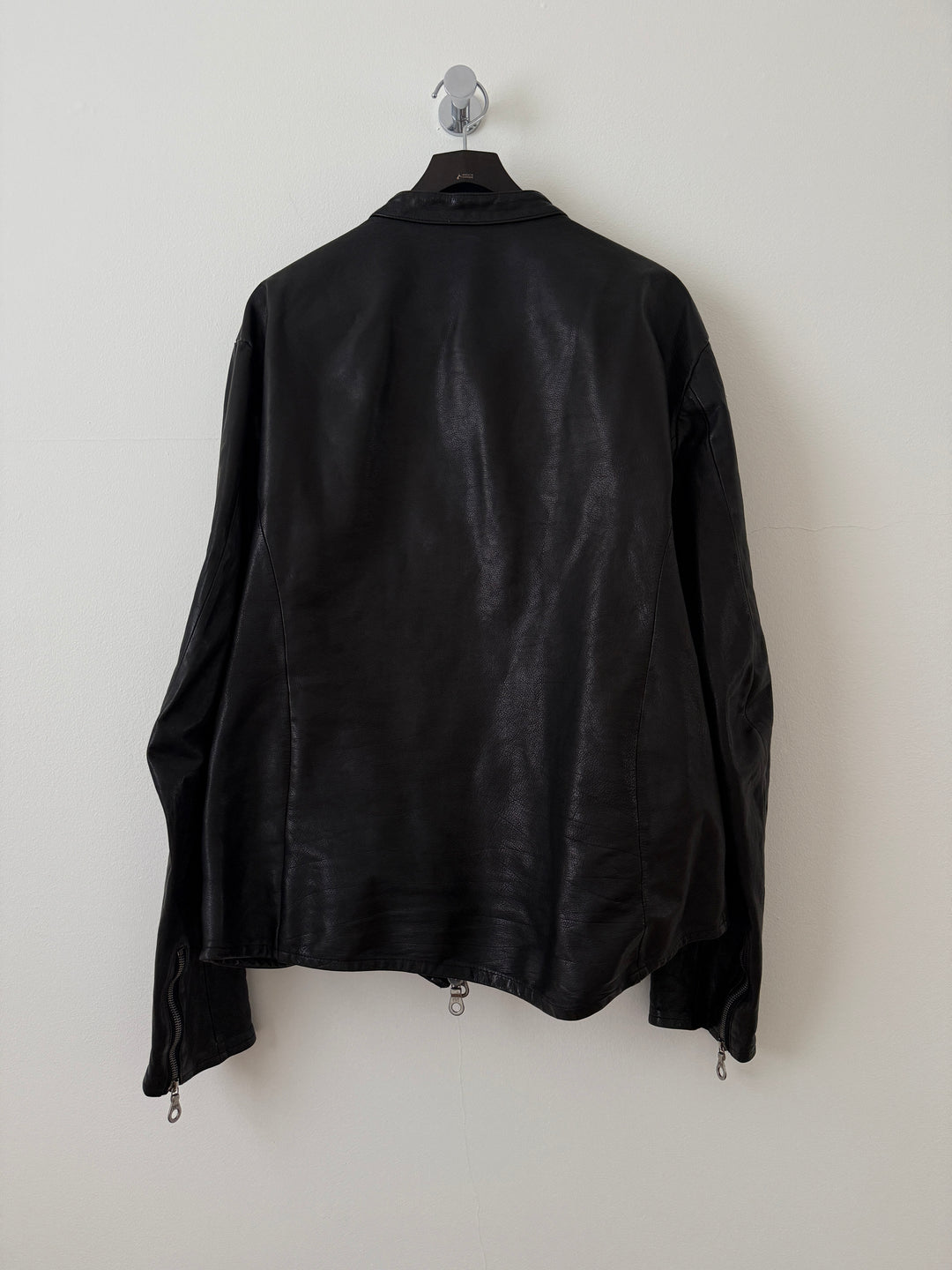 Water Buffalo Leather Moto Jacket