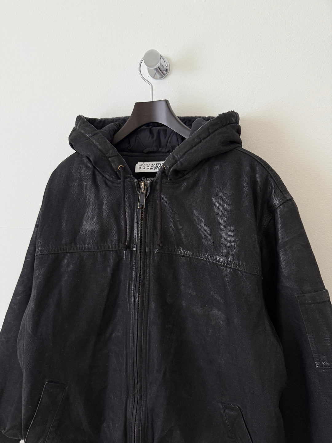 MM6 x Supreme Foil Hooded Work Jacket