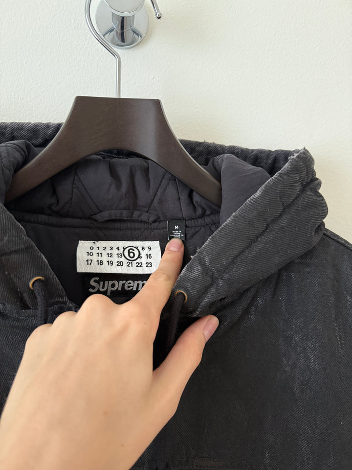 MM6 x Supreme Foil Hooded Work Jacket