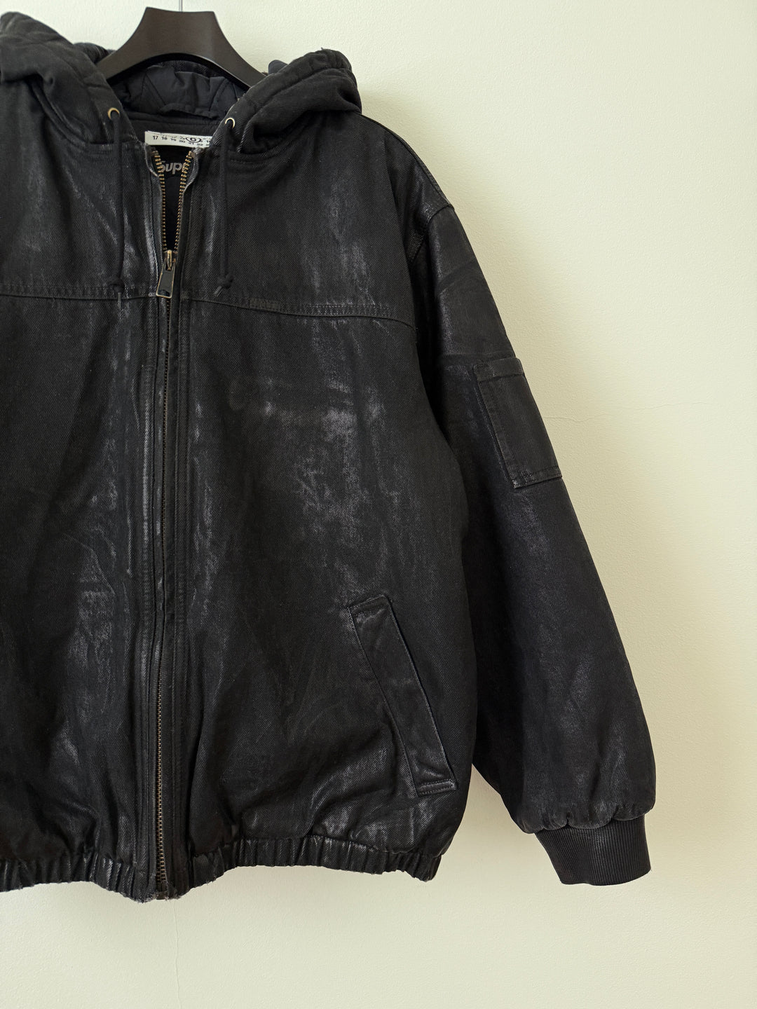 MM6 x Supreme Foil Hooded Work Jacket